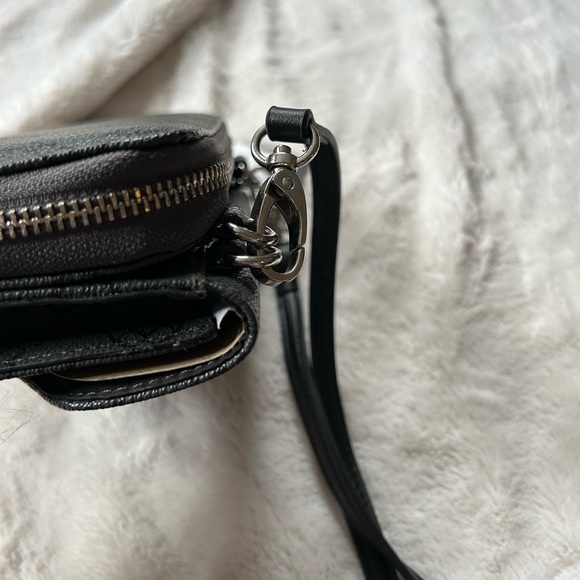 NEW Nine West Gray Crossbody Purse Candace Print - Picture 9 of 14